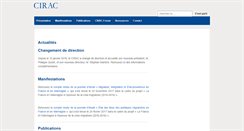 Desktop Screenshot of cirac.u-cergy.fr
