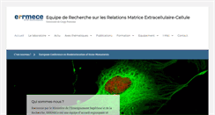 Desktop Screenshot of errmece.u-cergy.fr