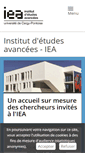 Mobile Screenshot of iea.u-cergy.fr