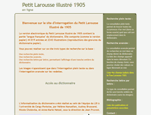 Tablet Screenshot of dictionnaire1905.u-cergy.fr