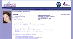 Desktop Screenshot of paul.u-cergy.fr